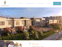 Tablet Screenshot of parcriviera.com
